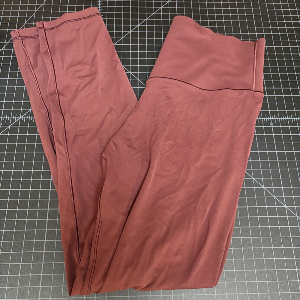Aerie Offline Deep Burgundy Leggings